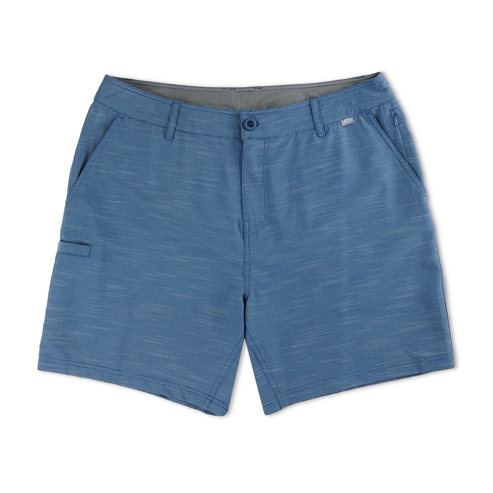 AFTCO 365 Hybrid Chino Shorts for Men - Bering Sea - 36