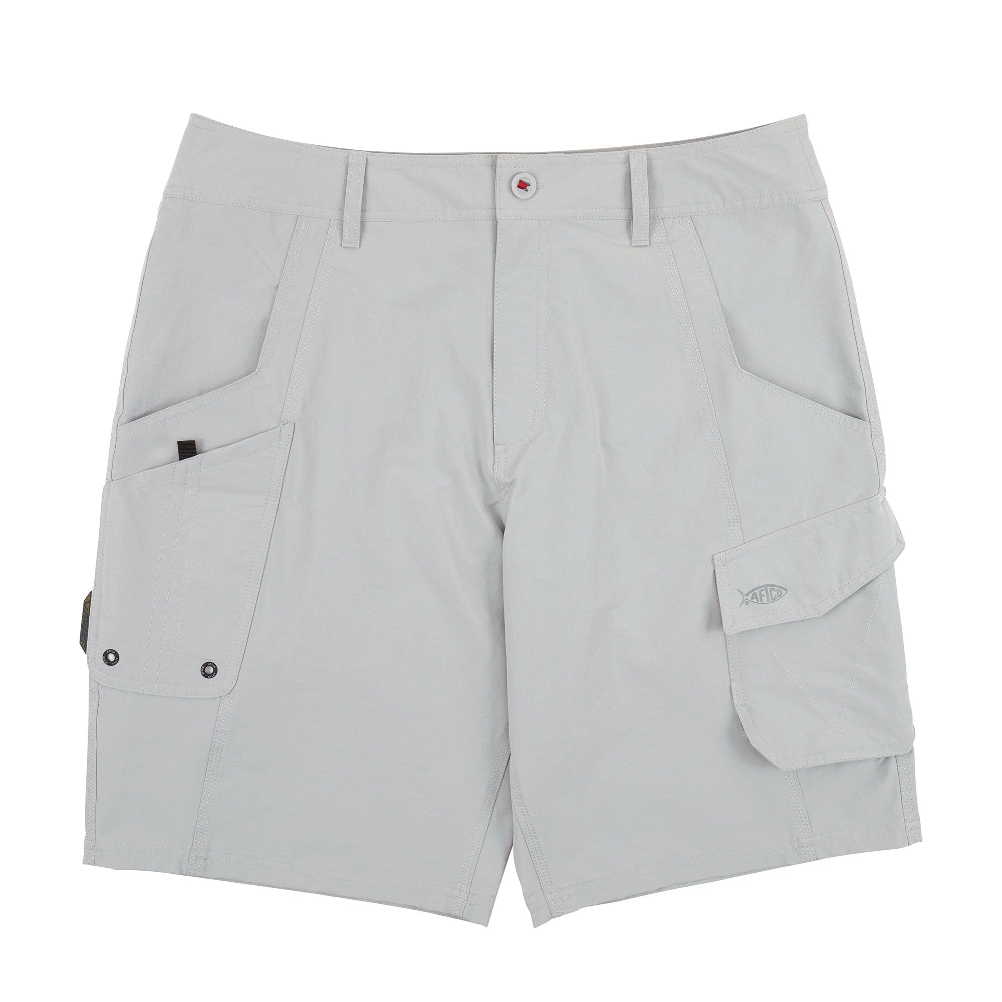AFTCO Stealth Fishing Shorts - Light Gray - 32