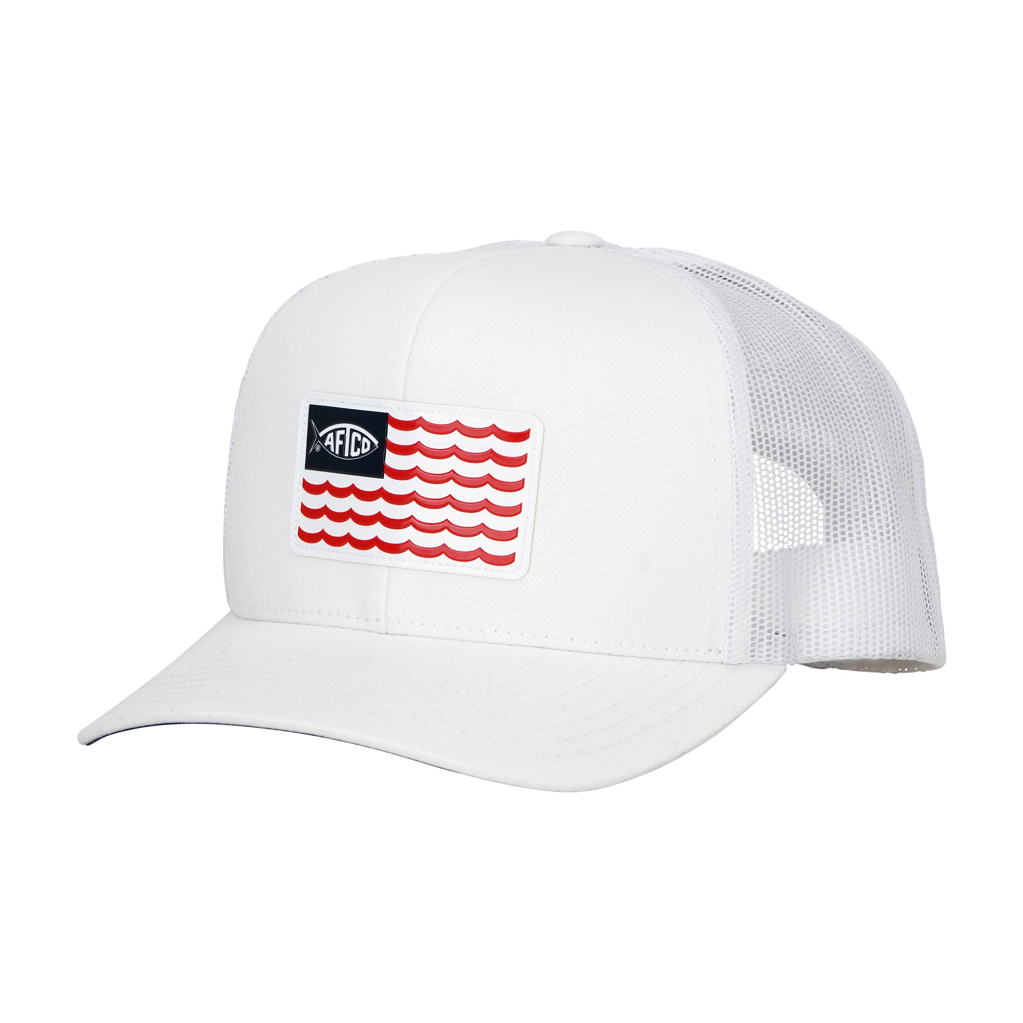 Pnkvnlo Fishing Gifts for Men Snapback Fishing Hats - Outdoor Fishing Hat for Men American Flag Trucker Hat Fishing