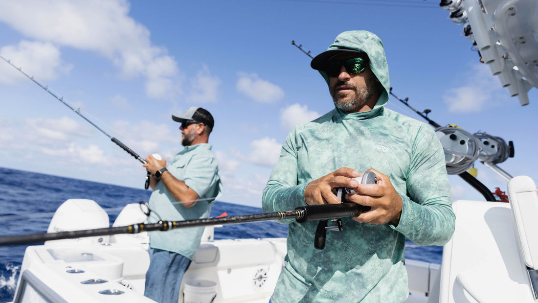 Men's Long Sleeve Fishing Hoodie Vented Jerseys Breathable Tops