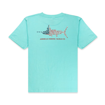 Youth Tails Up UV Fishing Shirt (8-20)