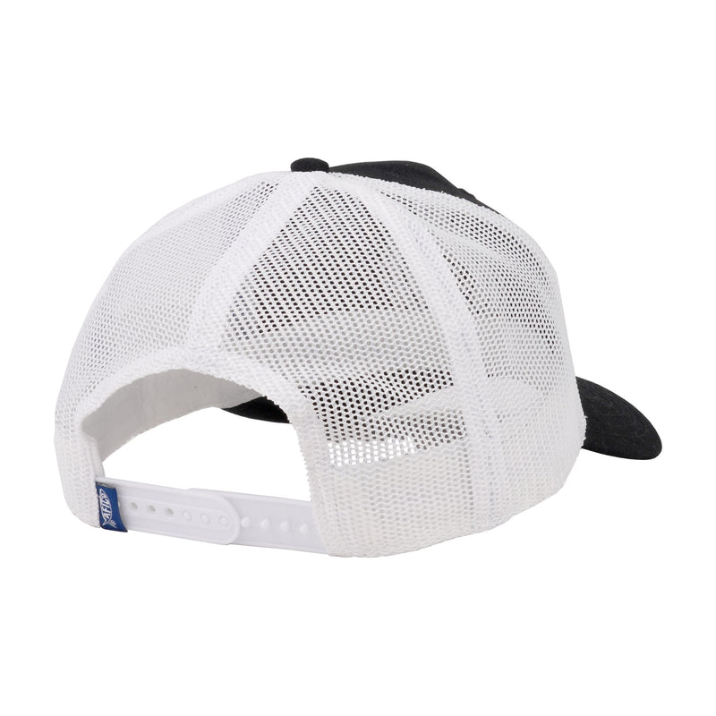 Find Your Coast® Fishing Trucker Hat - Black/ White in 2024