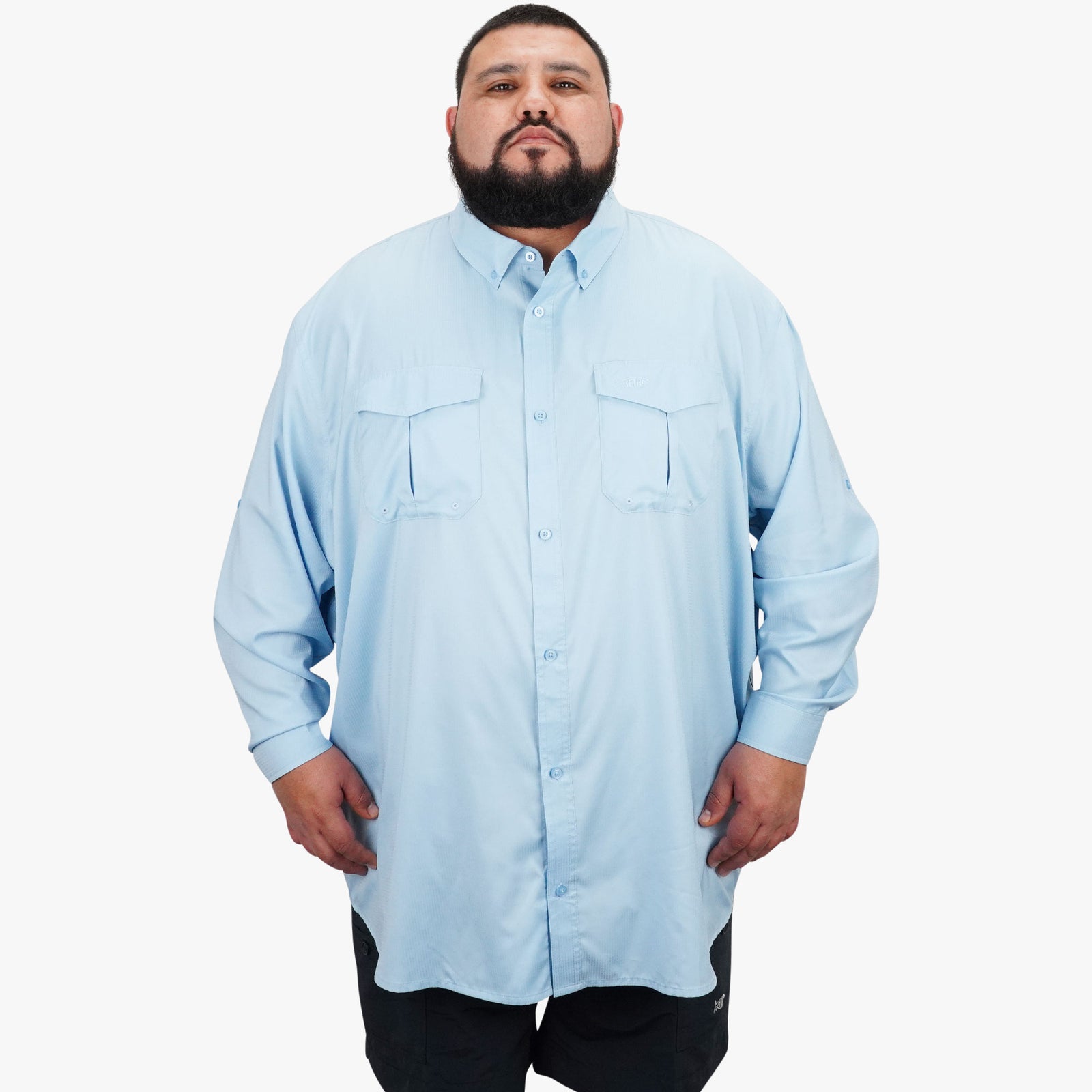 Big Guy Rangle LS Vented Fishing Shirt – AFTCO