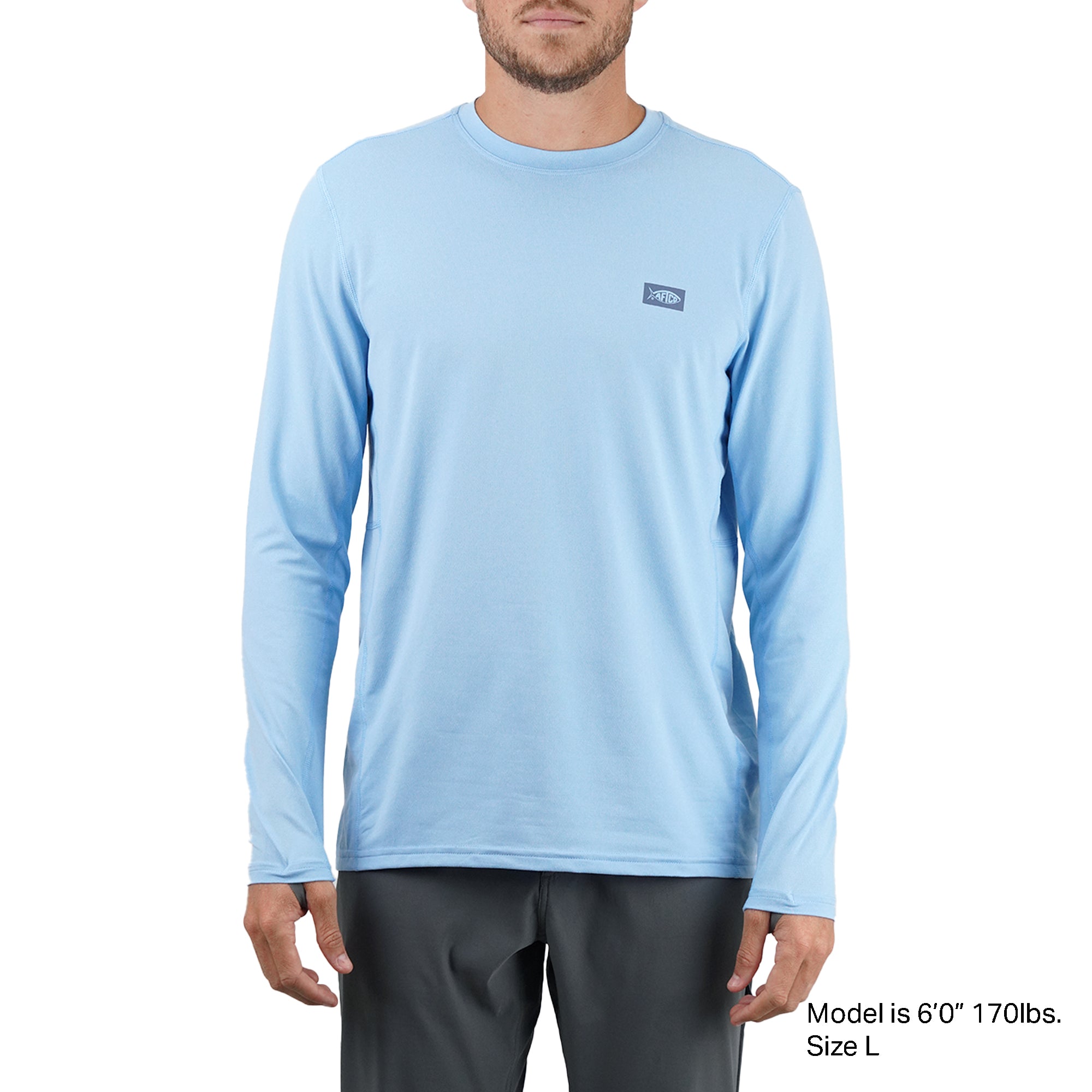 Air O Mesh Performance Fishing Shirt | Long Sleeve Sun Protection Shirt |  AFTCO