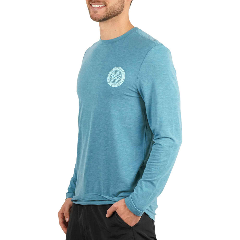 PABST BLUE RIBBON Microfiber Long Sleeve Fishing Shirt UPF Sun Shirt