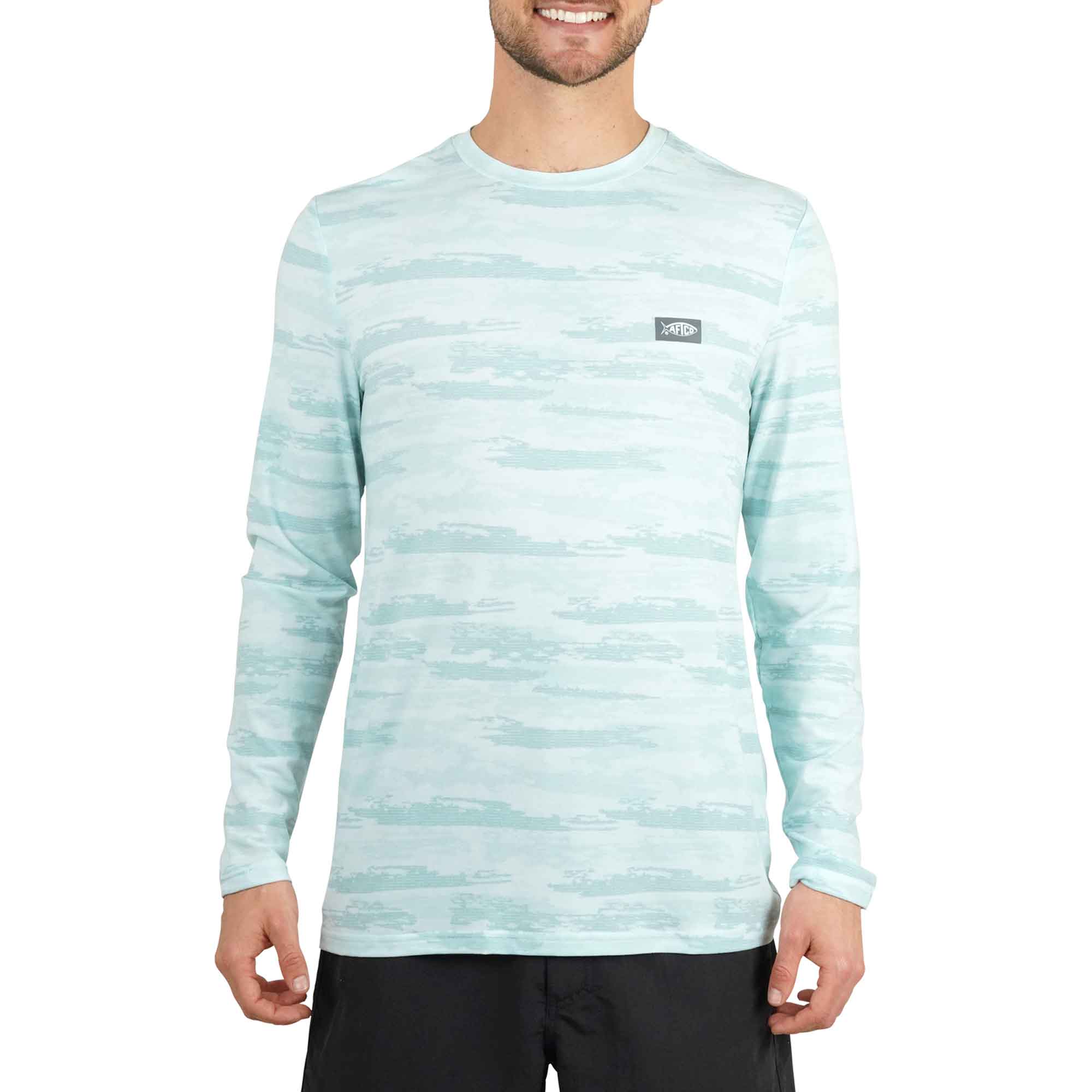 Ocean Bound Printed LS UV Fishing Shirts | AFTCO