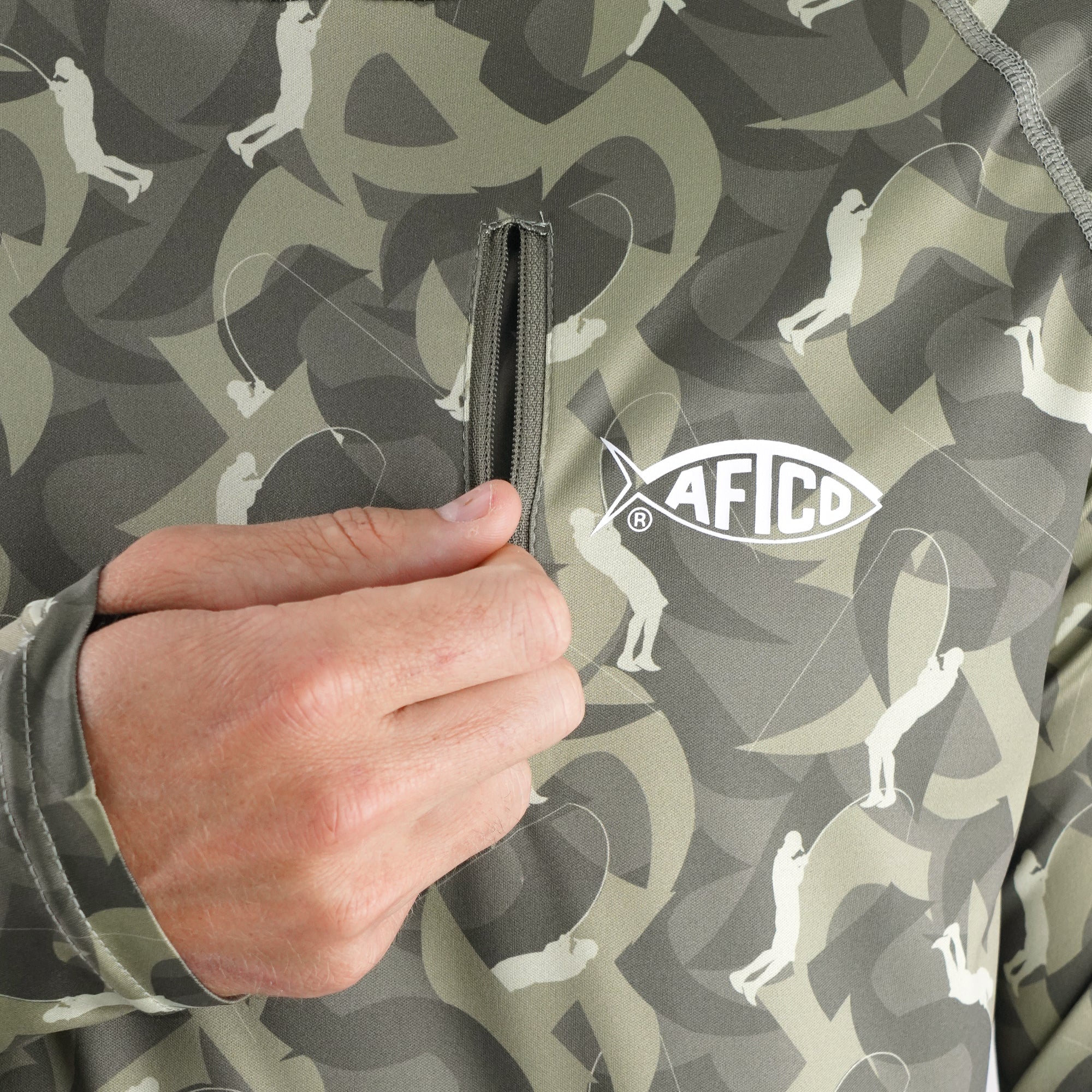 Jason Christie's Hooded LS Bass Fishing Performance Shirt | AFTCO