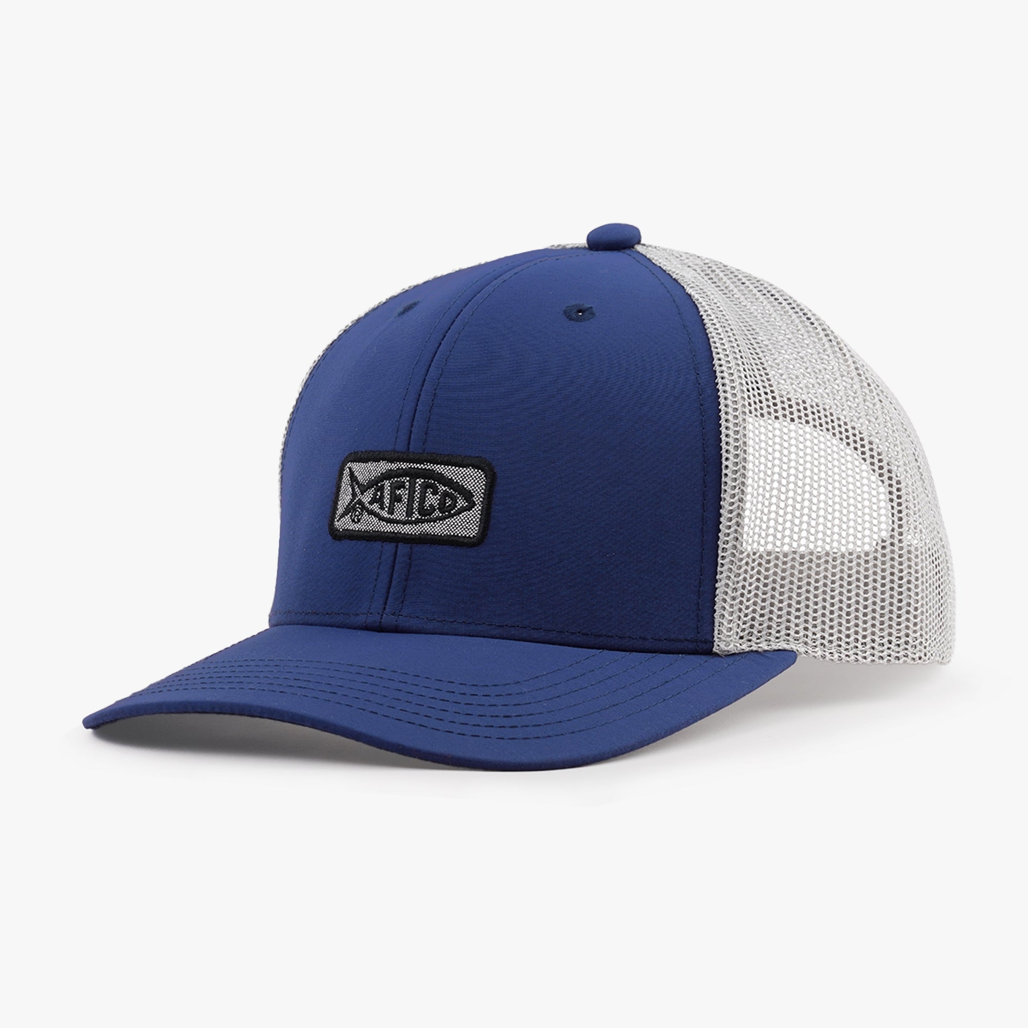 Aftco Original Fishing Trucker Hat Navy