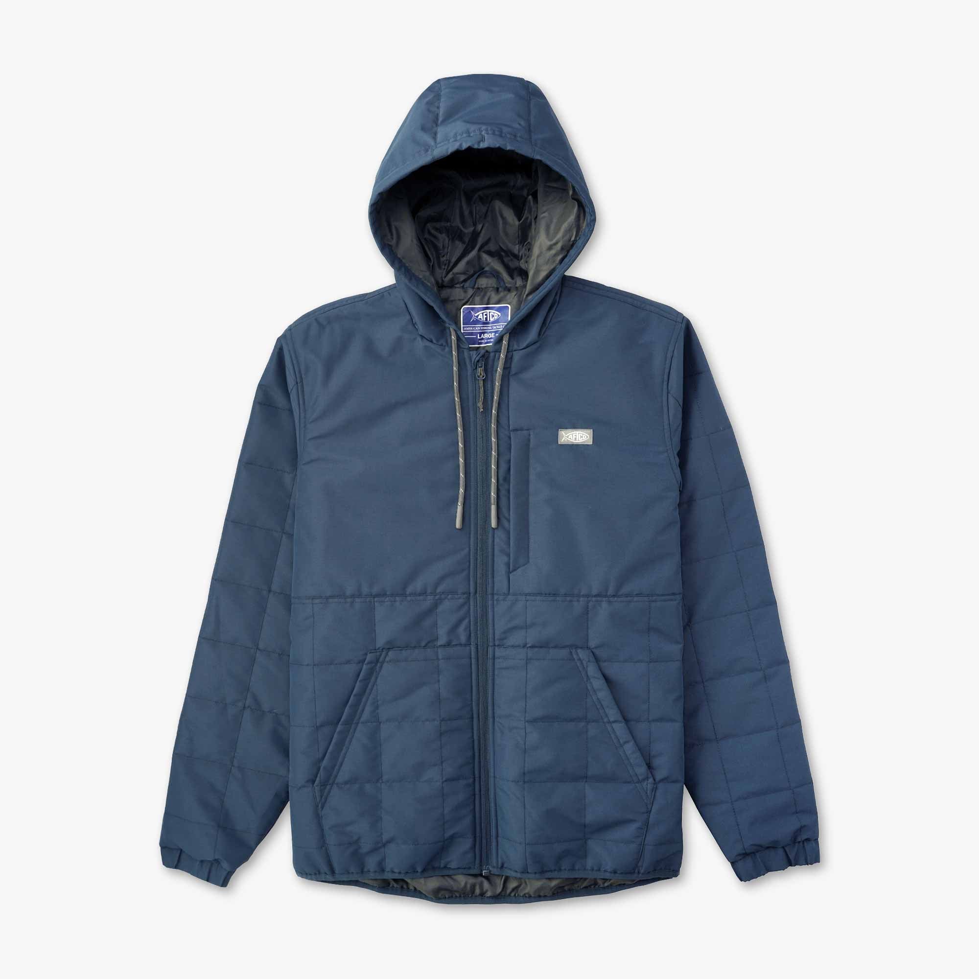 Aftco Crosswind Puff Jacket Naval Large