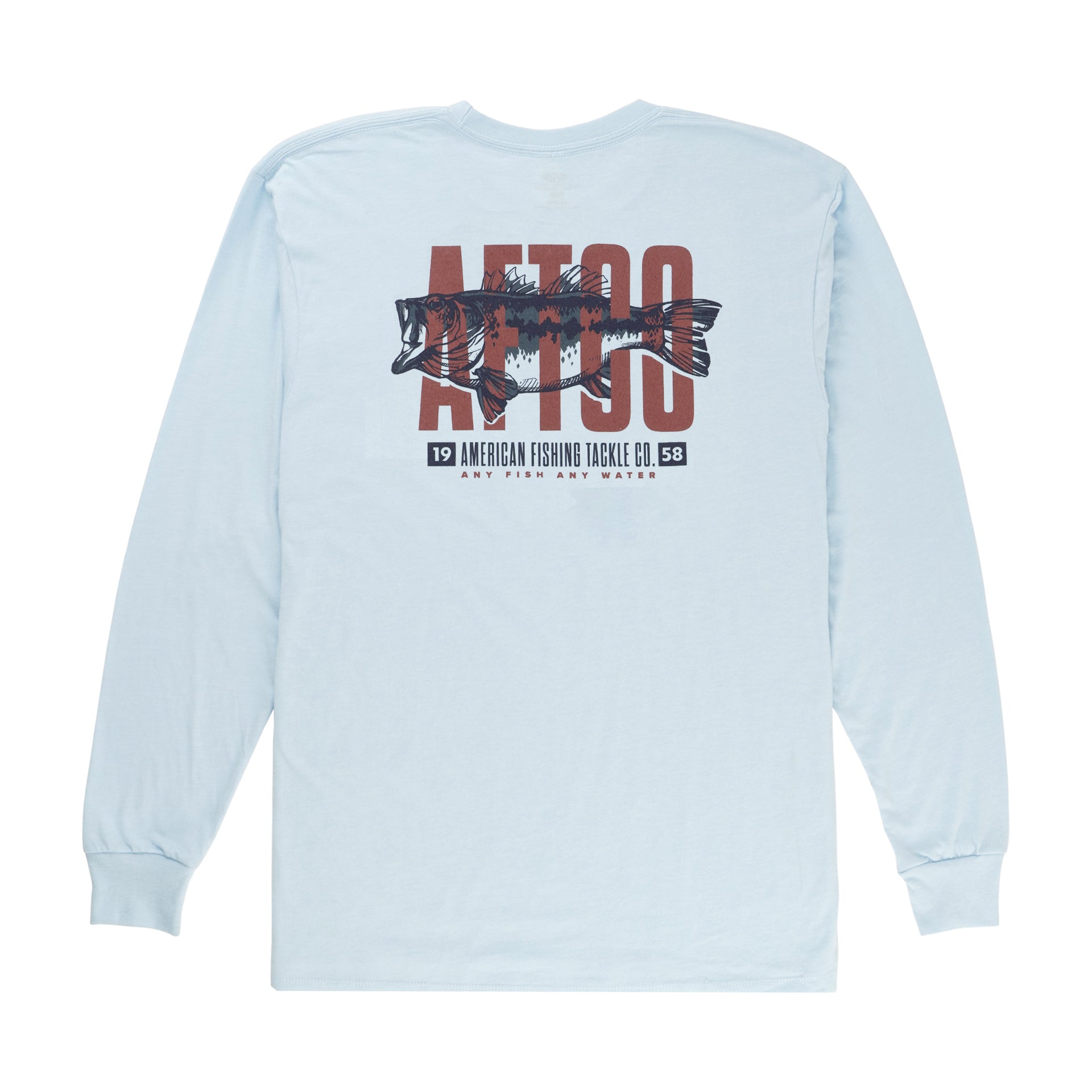 AFTCO Bass Patch Long Sleeve T-Shirt