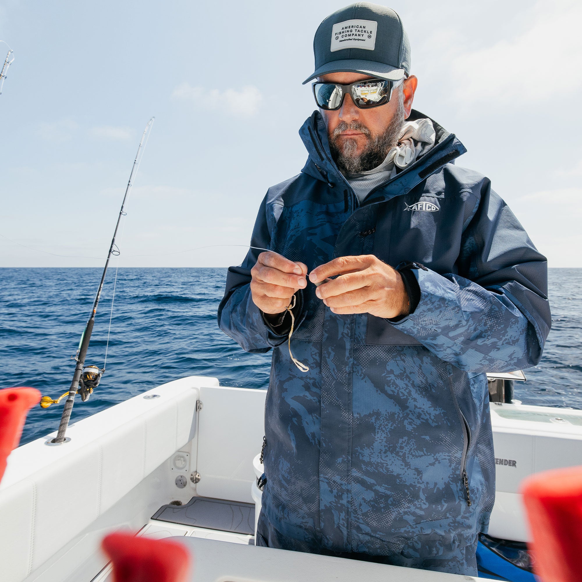 Cold weather rain shops gear for fishing