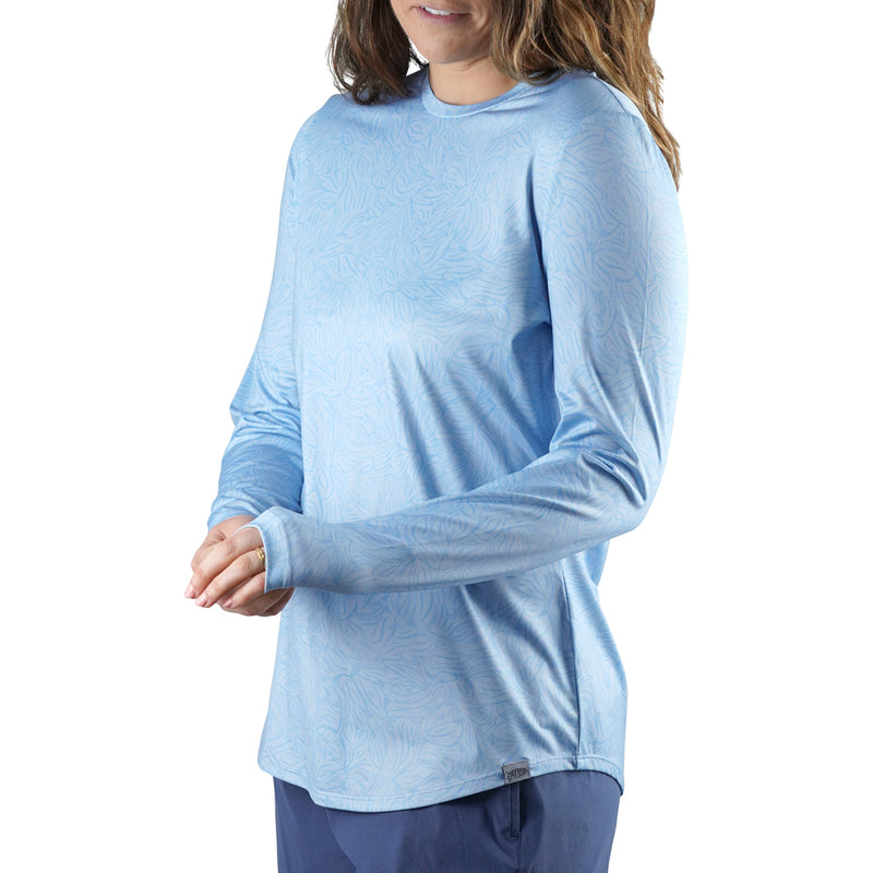 Women's Sandbar UVX LS Sun Protection Shirt | Niagara Mist
