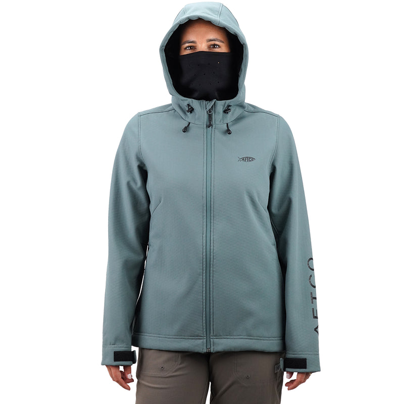 Womens Reaper Windproof Jacket - Zip Up | AFTCO Softshell