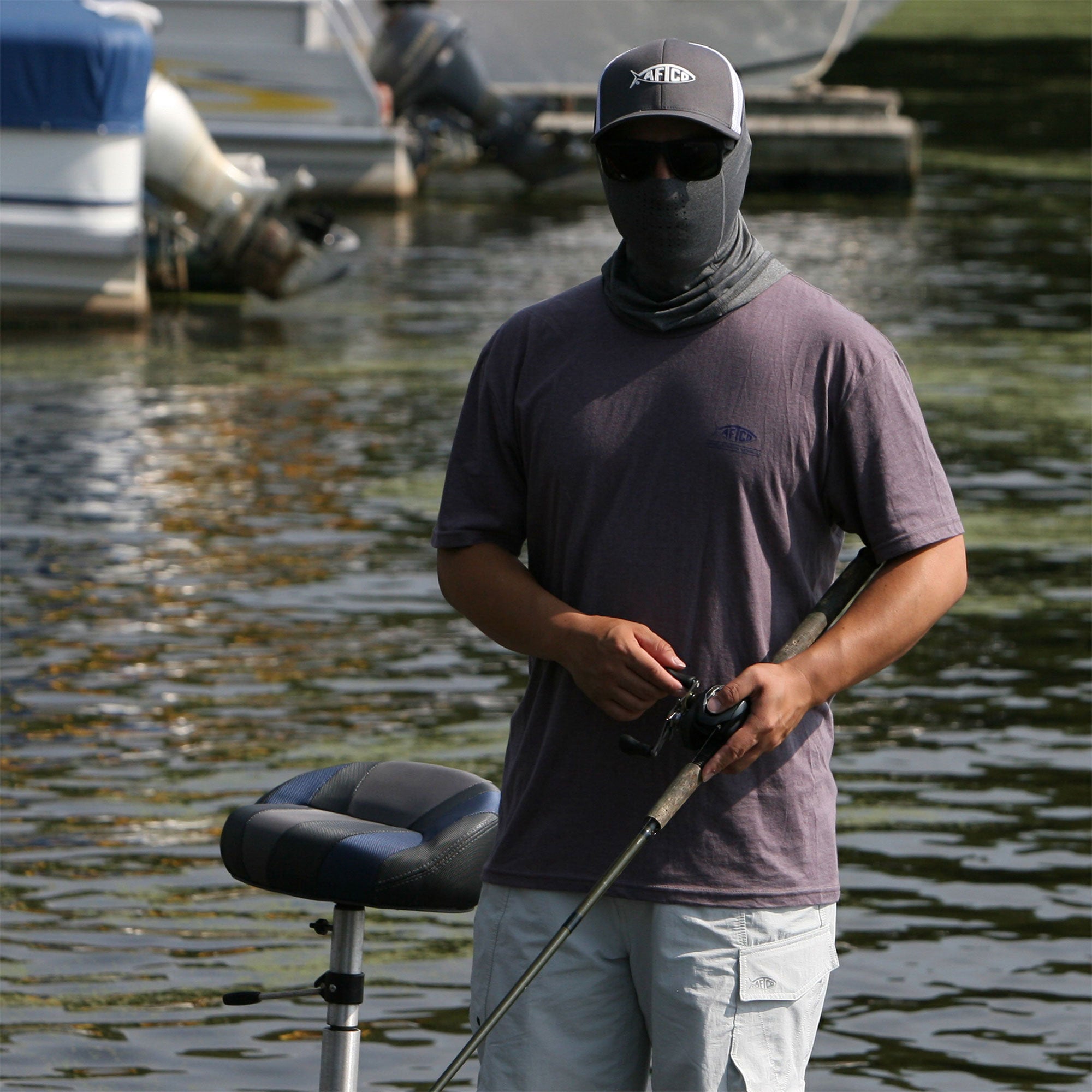 CCA Fishing Sun Mask - AFTCO