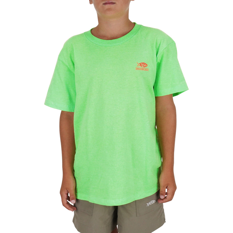 AFTCO Youth Turnover T-Shirt Clearwater Large