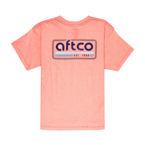 AFTCO Youth Sunset T-Shirt  Neon Sky Blue Heather – Burlap & Lace