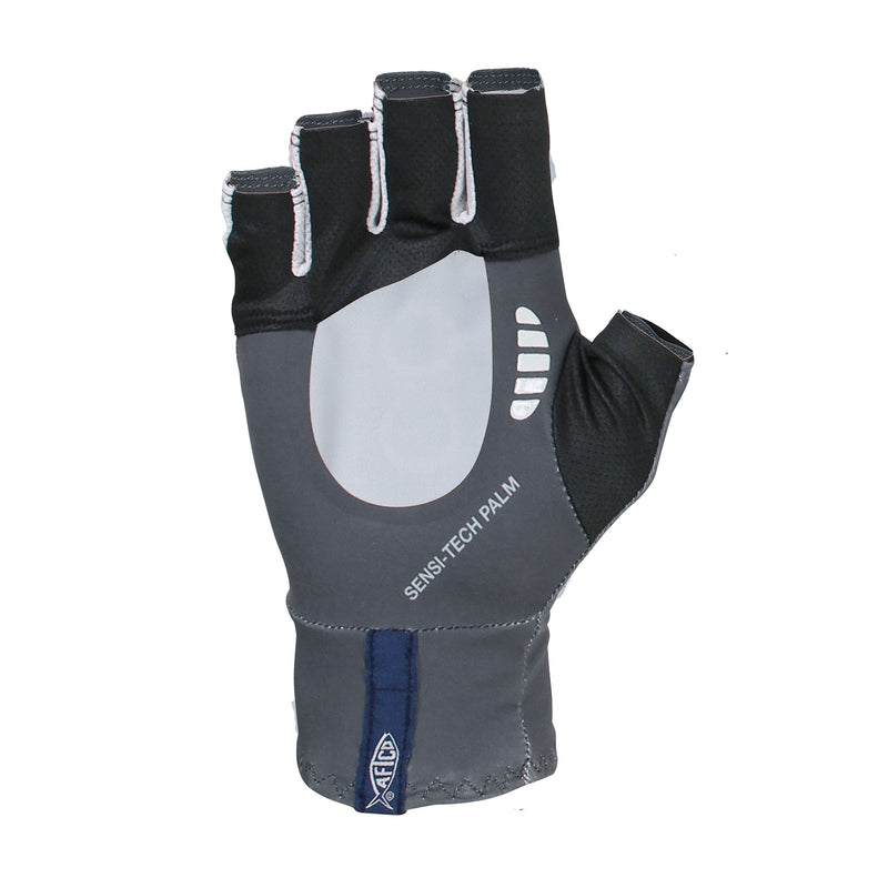 AFTCO Men's Warm Merino Wool Fishing Gloves Black L/XL