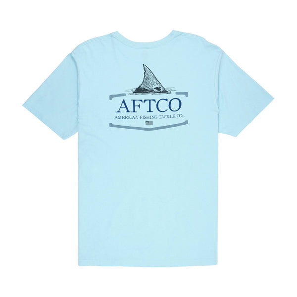 AFTCO Tall Tail SS Pocket T-Shirt / Pearl / S
