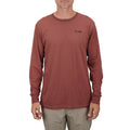 Half Light Long Sleeve Fishing T-shirts | AFTCO / Bluesteel Heather / 2x