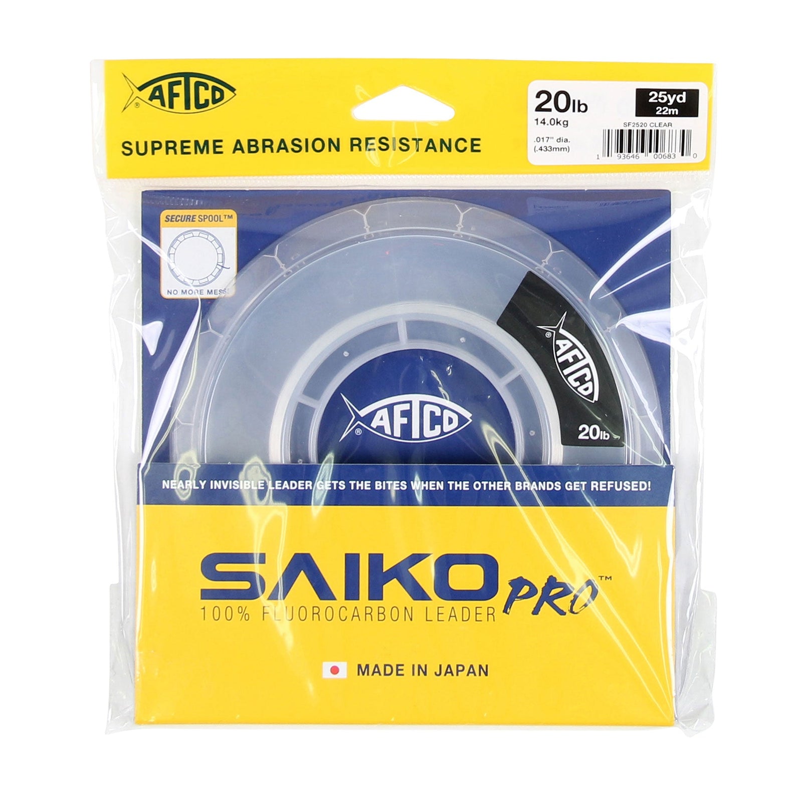 Saiko Pro 100% Fluorocarbon Leader – AFTCO