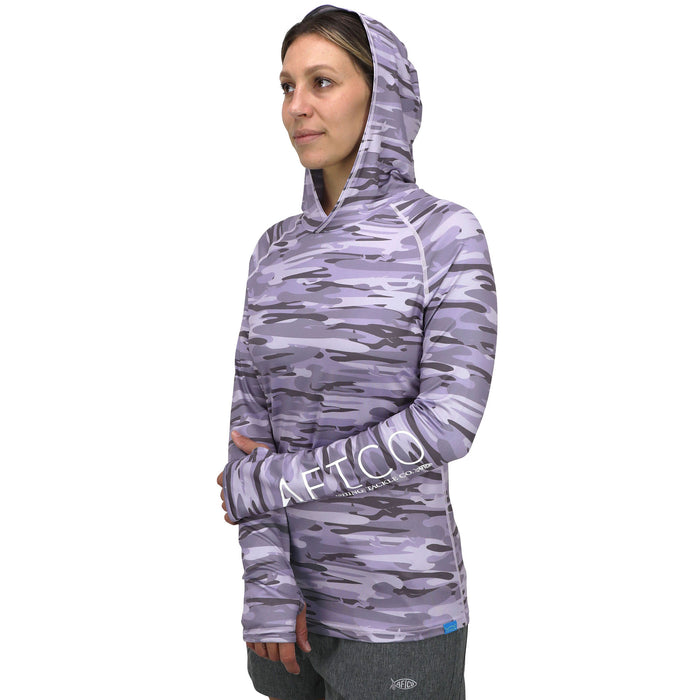 Under Armour women's White Cold Gear Hoodie - Large / L - Pink camo Big  Logo 