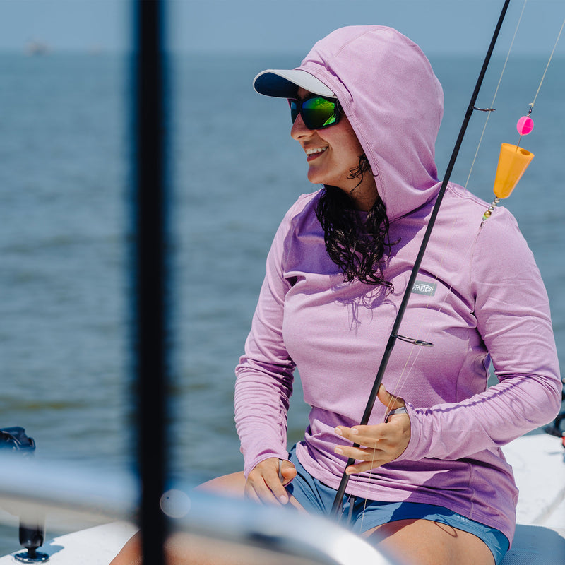 Women's Air O Mesh Hooded Fishing Shirt