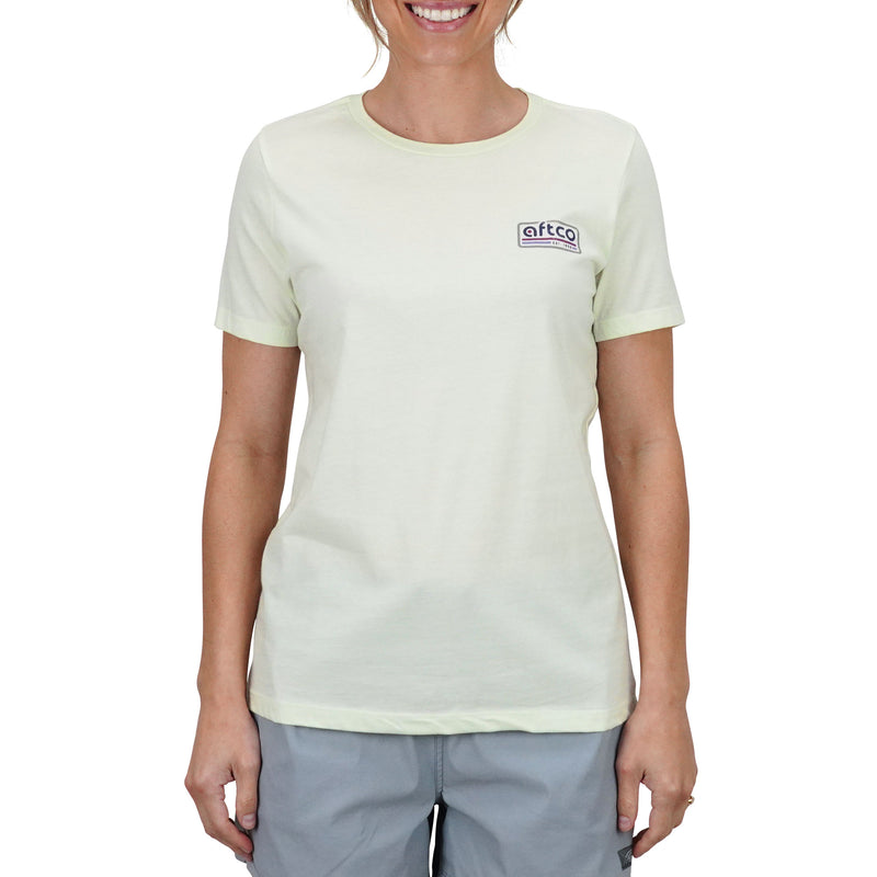 AFTCO Mercam Long Sleeve Performace Fishing Shirt Purple Camo Womens Medium  M